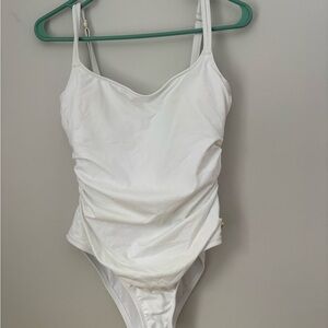Bleu Rod Beattie White Swimsuit